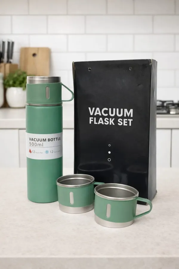 Green_Stainless_Steel_Vacuum_Flask_Set_Of_3