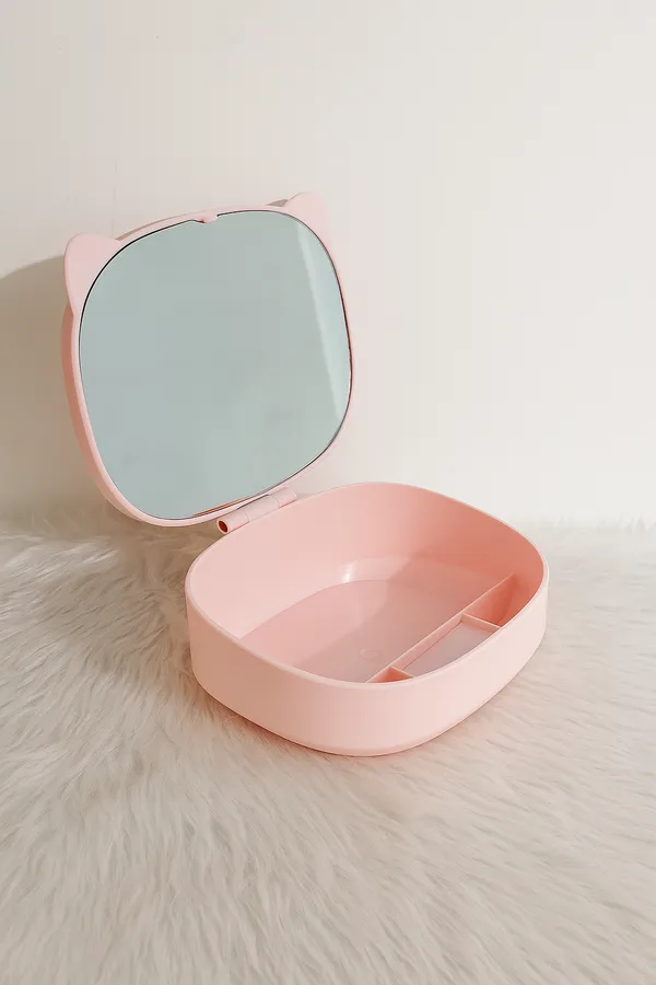 Soft_Pink_Cosmetic_Makeup_Mirror_Box