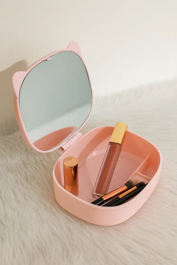 Soft_Pink_Cosmetic_Makeup_Mirror_Box