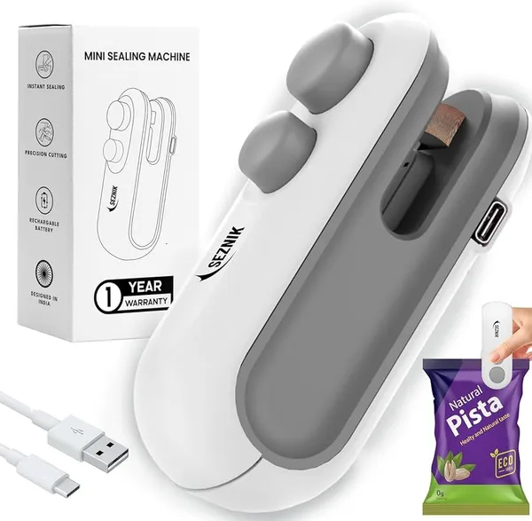Grey_ABS_Plastic_Mini_Sealing_Machine