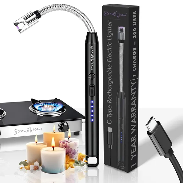 Black_Stainless_Steel_&_ABS_Plastic_Electric_Gas_Lighter