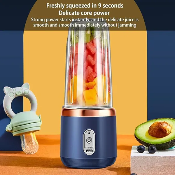 Black_Portable_Rechargeable_Blender_Juice_Maker