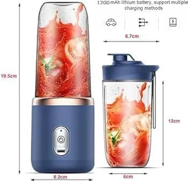 Black_Portable_Rechargeable_Blender_Juice_Maker
