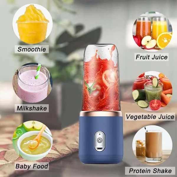 Black_Portable_Rechargeable_Blender_Juice_Maker