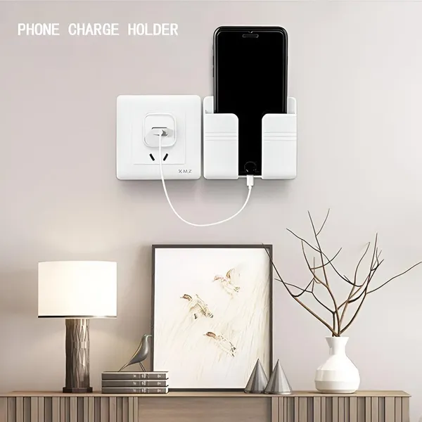 White_Mobile_Wall_Holder_Set_Of_2