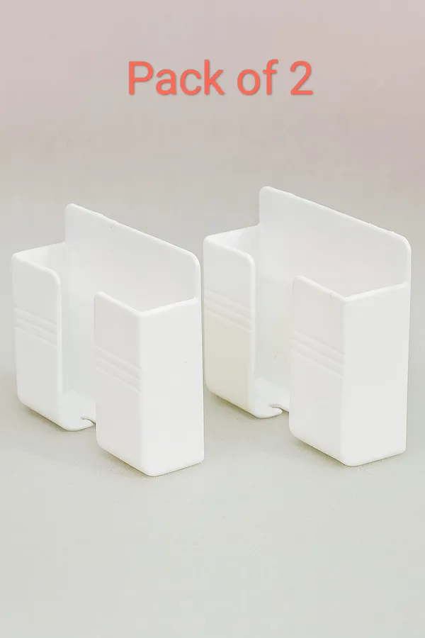 White_Mobile_Wall_Holder_Set_Of_2