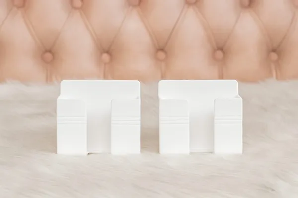 White_Mobile_Wall_Holder_Set_Of_2