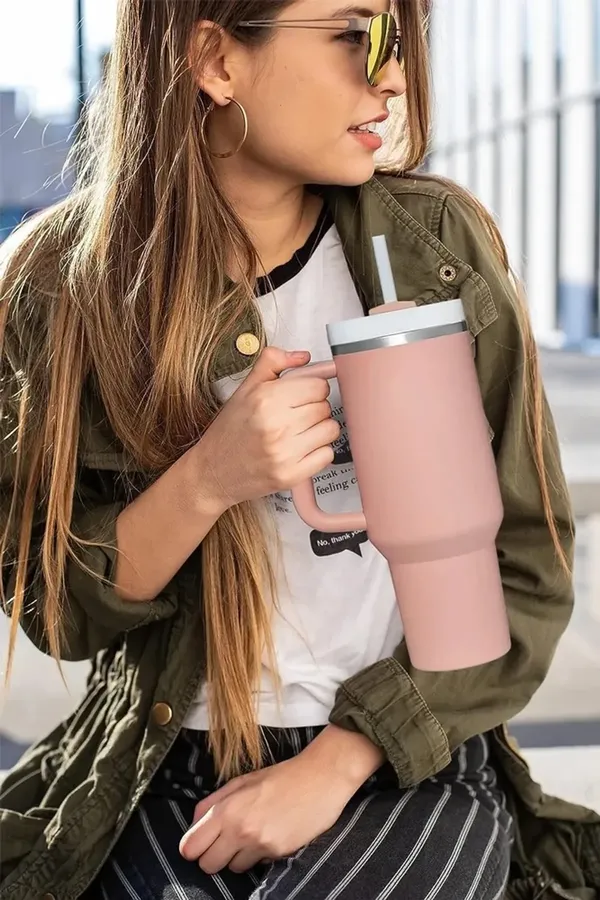 Pink_Stainless_Steel_Water_Bottle_Tumbler_Sipper