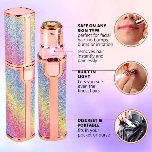 Rainbow_Facial_Hair_Remover_Trimmer