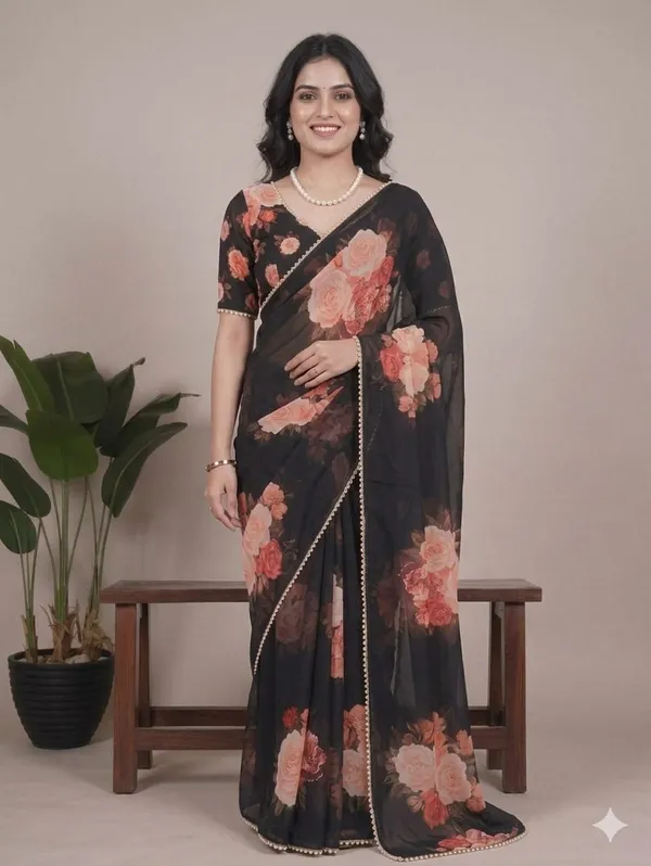 Sunlit_Ivory_Bloom__|_____premium__linen_saree