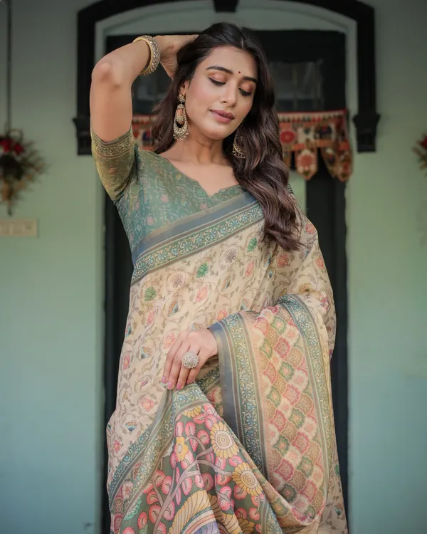 Blooming_Elegance_Saree__|_premium_|_Sunshine_Elegance_Linen