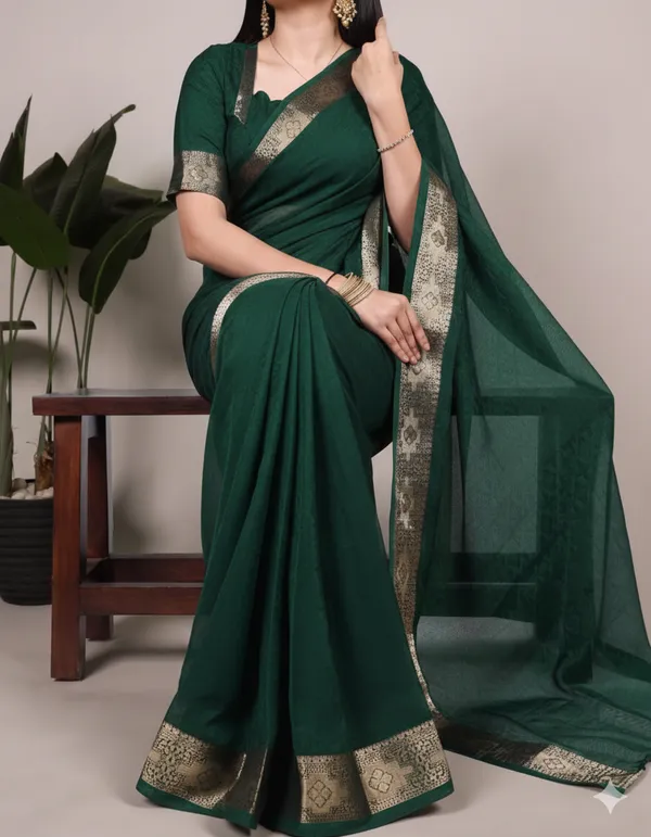 Pure_Linen_Cotton_Saree_For_Women_|_premium_|_Running_Blouse_Piece