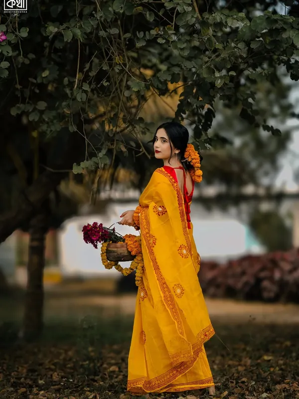 Pure_Linen_Cotton_Saree_For_Women_|_premium_|_Running_Blouse_Piece