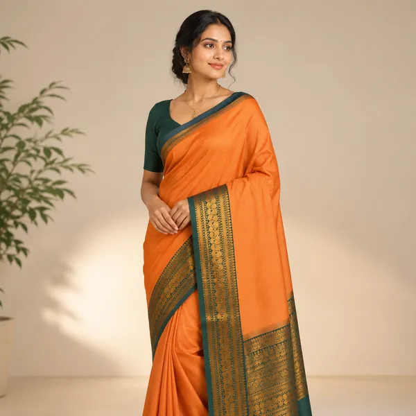 The_Royal_Drape_linen_saree_|_Premiume_saree_|_Classic_Wear_saree