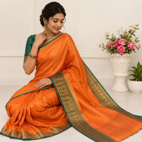 The_Royal_Drape_linen_saree_|_Premiume_saree_|_Classic_Wear_saree