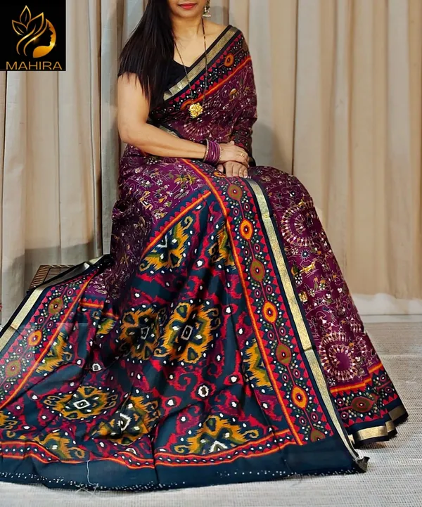 Pure_Linen_Cotton_Saree_For_Women_|_premium_|_Running_Blouse_Piece