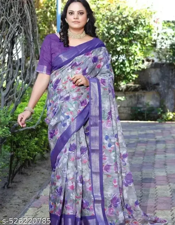 Luxury_Linen_Saree_with_Fine_Handmade_Jalar_Work_for_Elegant_Look