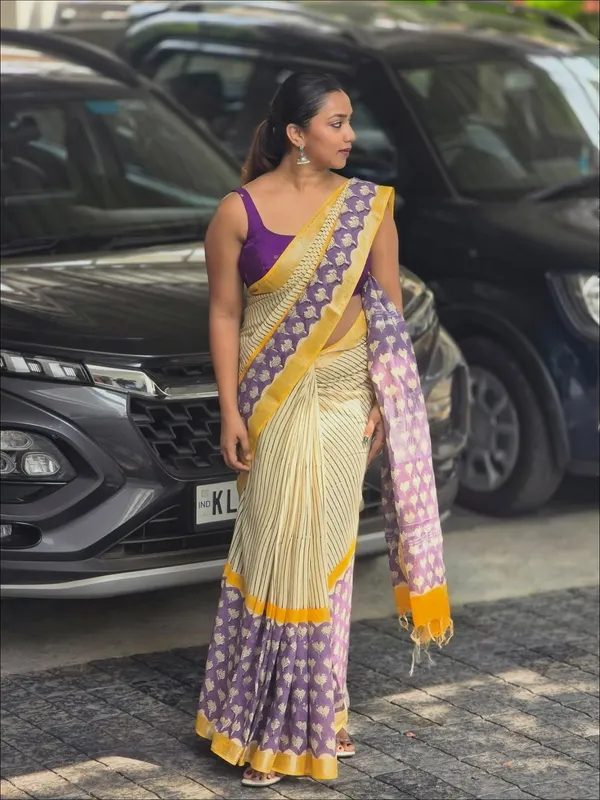 Blooming_Elegance_Saree__|_premium_|_Sunshine_Elegance_Linen