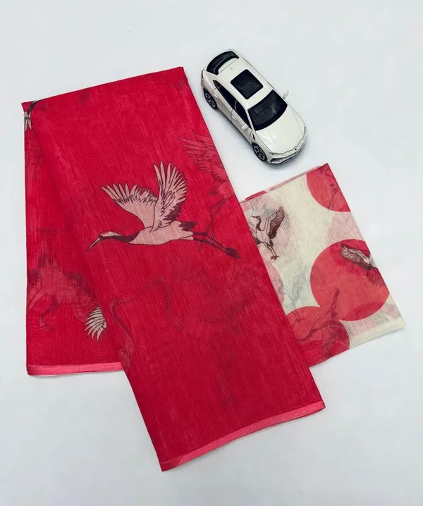 Sunlit_Ivory_Bloom__|_____premium__linen_saree