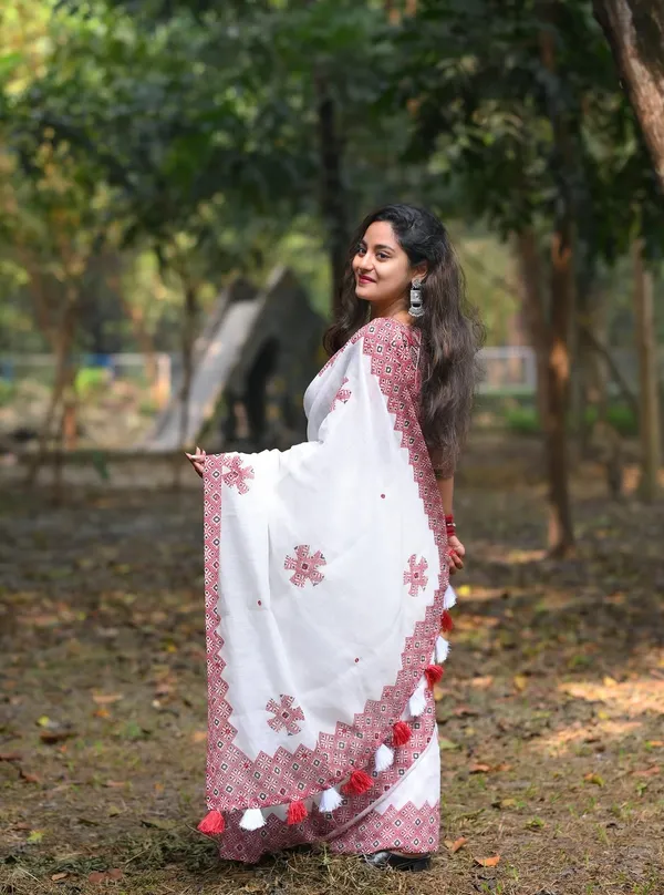 Pure_Linen_Cotton_Saree_For_Women_|_premium_|_Running_Blouse_Piece