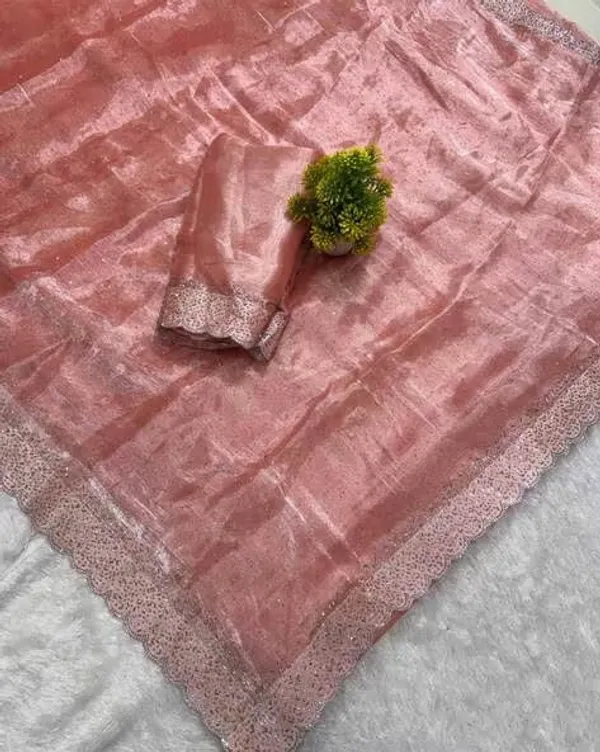 Pure_Linen_Cotton_Saree_For_Women_|_premium_|_Running_Blouse_Piece