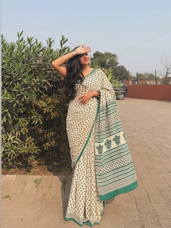 Pure_Linen_Cotton_Saree_For_Women_|_premium_|_Running_Blouse_Piece