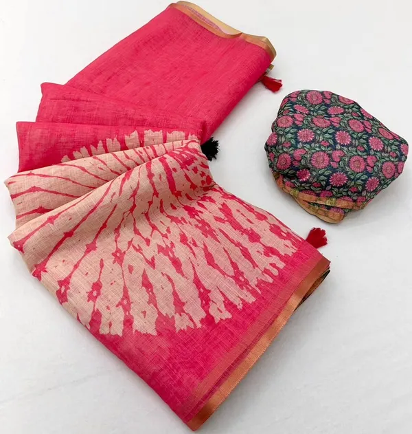 The_Royal_Drape_linen_saree_|_Premiume_saree_|_Classic_Wear_saree