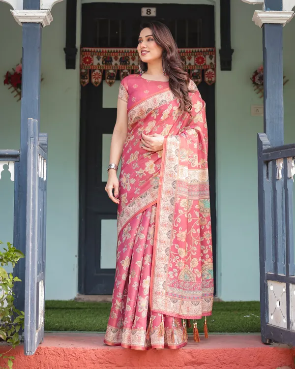 Blooming_Elegance_Saree__|_premium_|_Sunshine_Elegance_Linen