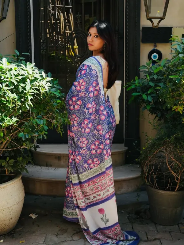 Pure_Linen_Cotton_Saree_For_Women_|_premium_|_Running_Blouse_Piece