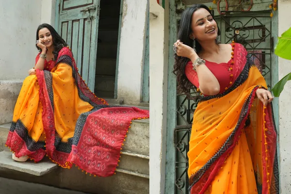 Blooming_Elegance_Saree__|_premium_|_Sunshine_Elegance_Linen