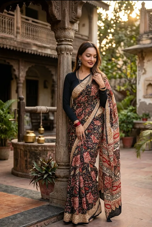 The_Royal_Drape_linen_saree_|_Premiume_saree_|_Classic_Wear_saree