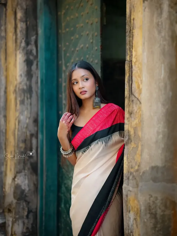 Pure_Linen_Cotton_Saree_For_Women_|_premium_|_Running_Blouse_Piece