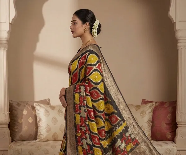 Pure_Linen_Cotton_Saree_For_Women_|_premium_|_Running_Blouse_Piece