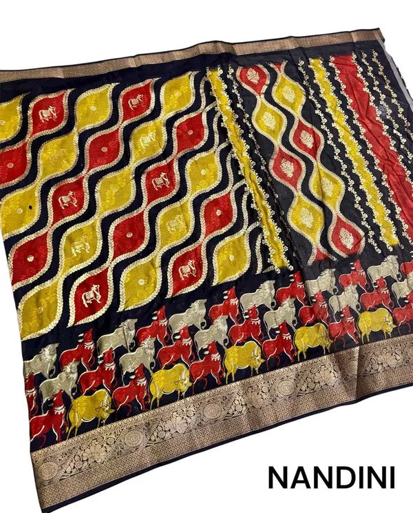 Pure_Linen_Cotton_Saree_For_Women_|_premium_|_Running_Blouse_Piece