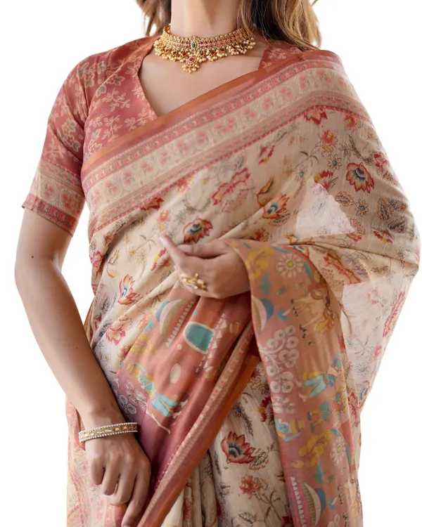 Blooming_Elegance_Saree__|_premium_|_Sunshine_Elegance_Linen