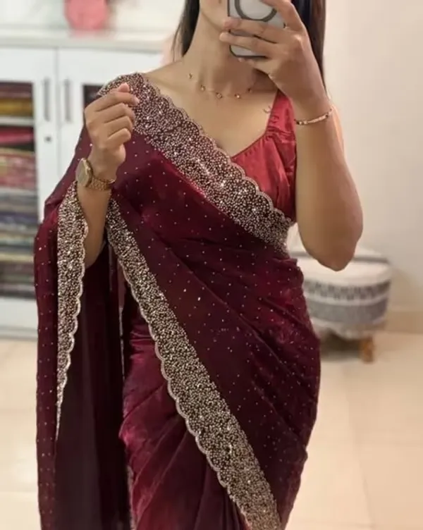 Pure_Linen_Cotton_Saree_For_Women_|_premium_|_Running_Blouse_Piece