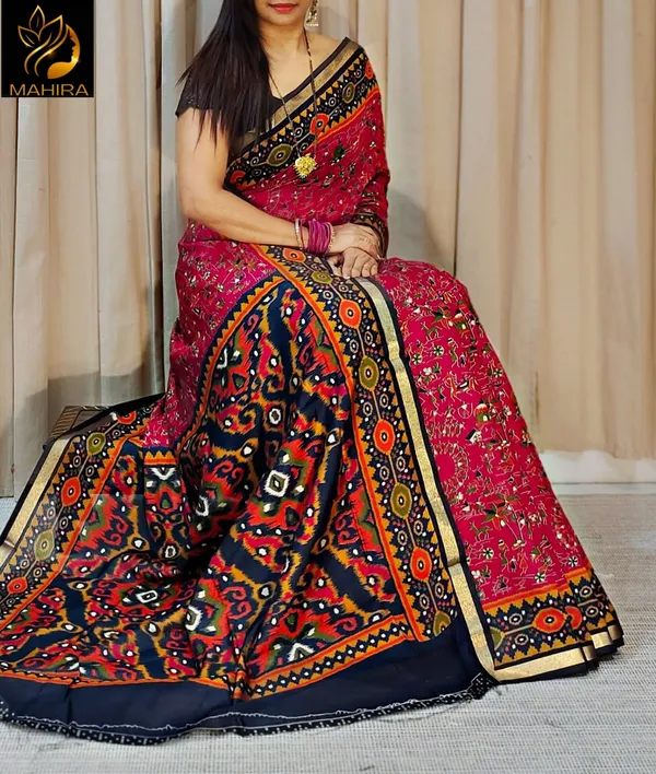 Pure_Linen_Cotton_Saree_For_Women_|_premium_|_Running_Blouse_Piece