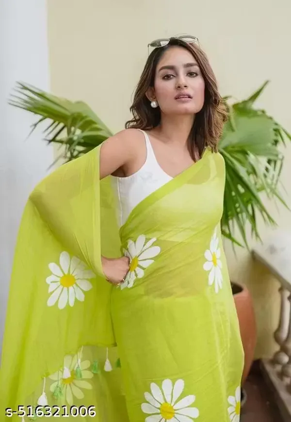 Premium_Linen_Saree_with_Elegant_Digital_Print_and_Jalar_Border