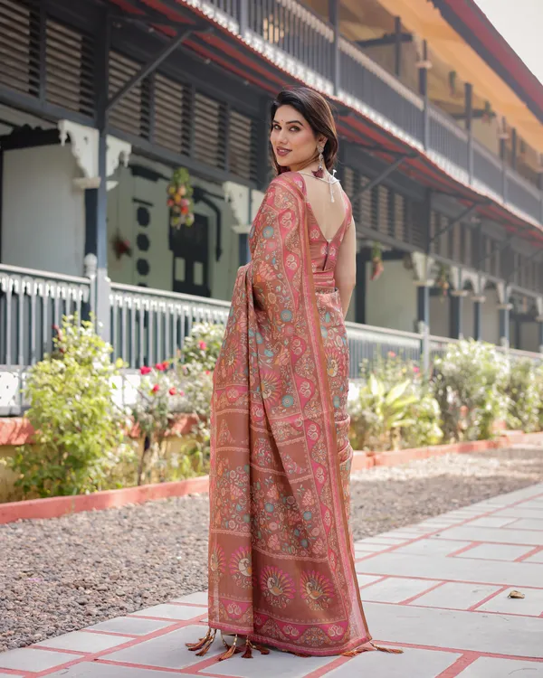 Blooming_Elegance_Saree__|_premium_|_Sunshine_Elegance_Linen