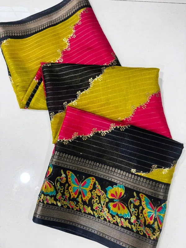 Pure_Linen_Cotton_Saree_For_Women_|_premium_|_Running_Blouse_Piece
