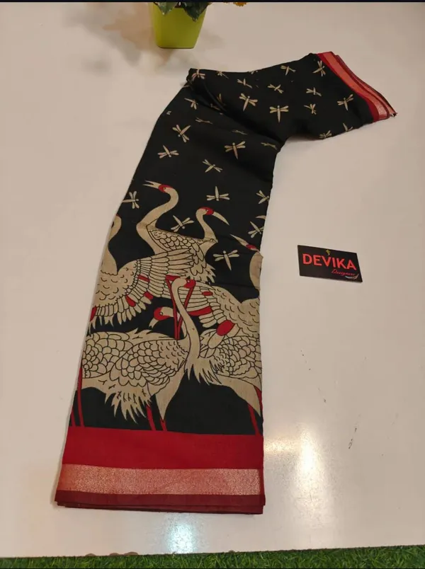 Blooming_Elegance_Saree__|_premium_|_Sunshine_Elegance_Linen