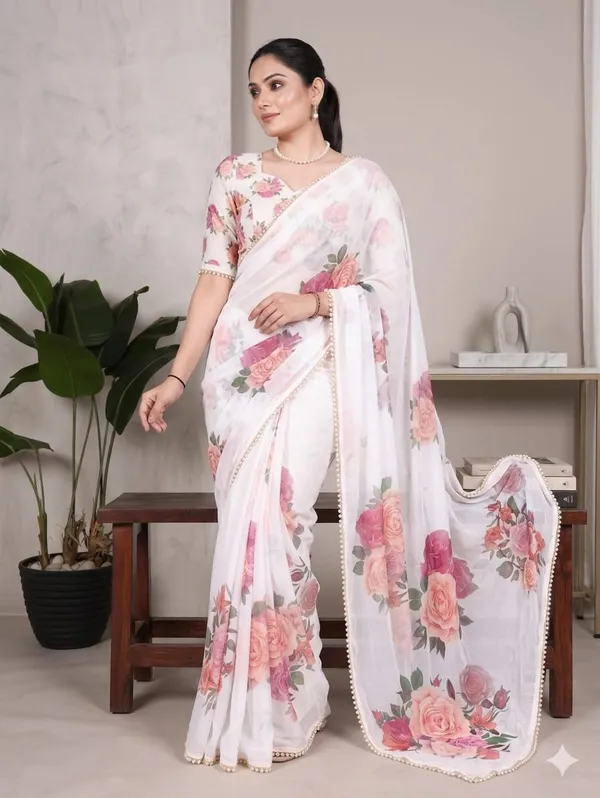 Pure_Linen_Cotton_Saree_For_Women_|_premium_|_Running_Blouse_Piece
