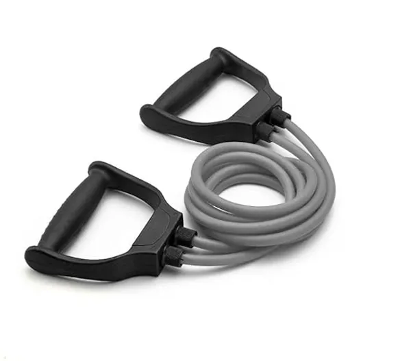 Grey_Resistance_Band_30_Kg_|_Compound_Solid_Handles_|_Double_Toning_Tube_|_6_Months_Warranty_|_Toning_Bands_|_Exercise_Bands_|_Home_Gym_Bands_|_Physiotherapy_Equipment