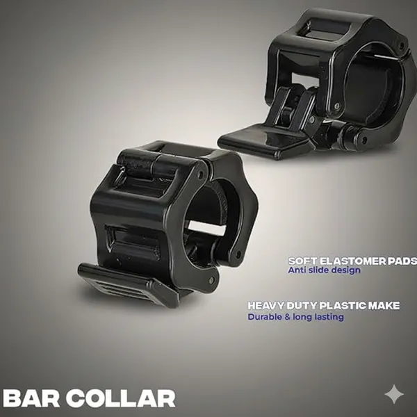 Black_Olympic/Regular_Barbell_Collars_(Pair)-_Solid_Nylon_(25_Mm)