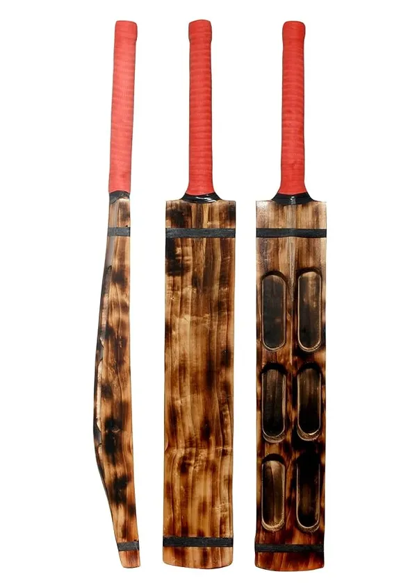 Brown_Tennis_Cricket_Bat,_Burnt_Finish,_Premium_Kashmir_Willow,_Sarawak_Cane_Handle