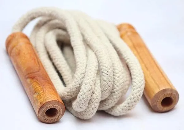Brown_Wooden_Jumping_Skipping_Rope_|Set_Of-2_|_Unisex_|_Brown_Handle_|_White_Rope_|_Exercise_&_Fitness_&_Workout