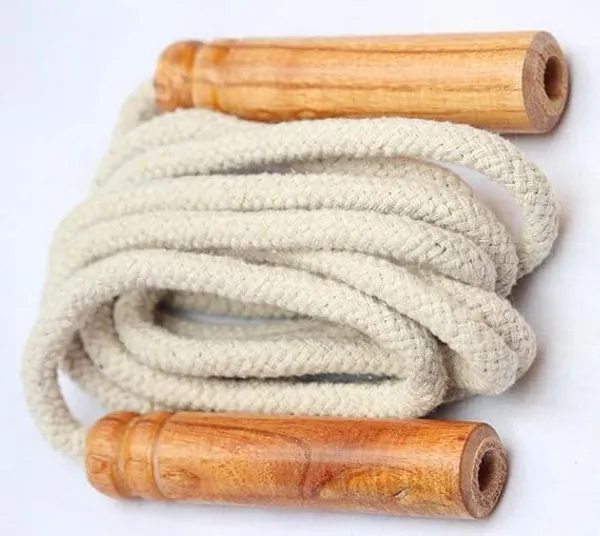 Brown_Wooden_Jumping_Skipping_Rope_|Set_Of-2_|_Unisex_|_Brown_Handle_|_White_Rope_|_Exercise_&_Fitness_&_Workout