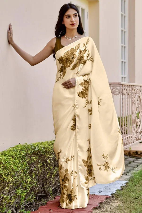Yellow_Original_Japan_Satin_Saree_For_Women