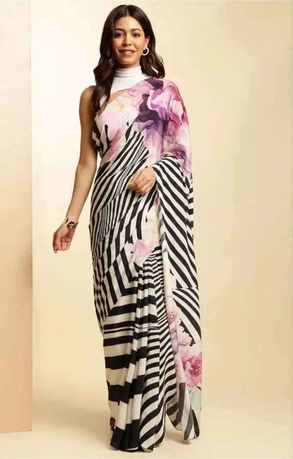 Black_Striped_Floral_Original_Japan_Satin_Saree_For_Women
