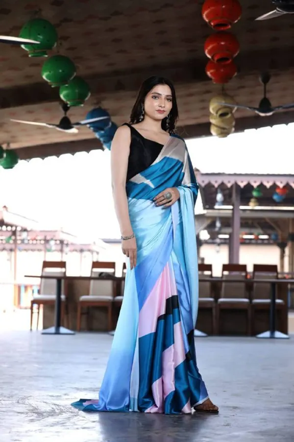 Blue_Original_Japan_Satin_Saree_For_Women
